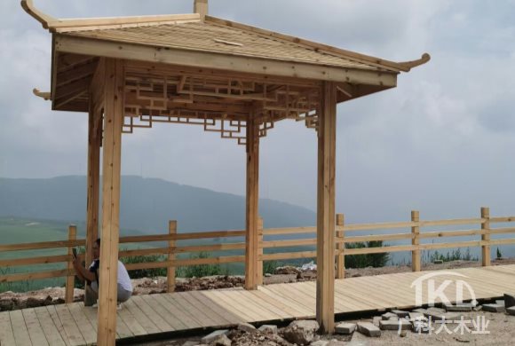 保定防腐木亭子