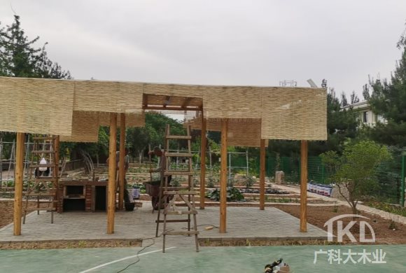 庭院葡萄廊架花架制作